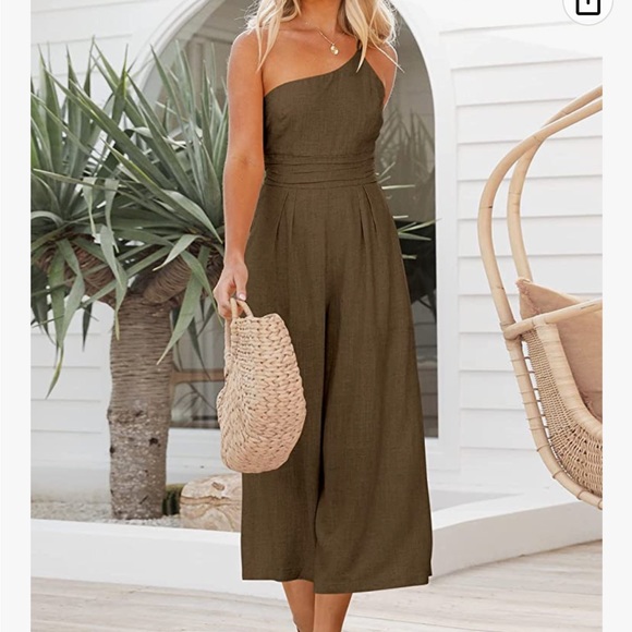 Anrabess wide leg jumpsuit. Size Small. - Picture 5 of 6